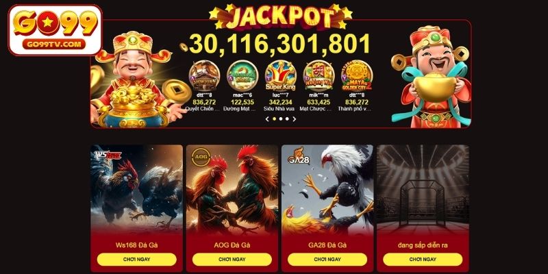 Các sảnh đá gà chất lượng hợp tác cùng GO99