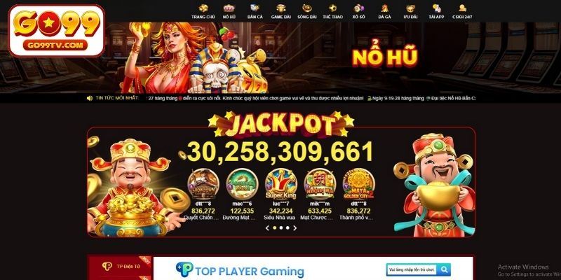 Các tựa game nổ hũ GO99 hấp dẫn không nên bỏ lỡ!
