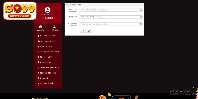 Các vấn đề thường gặp khi rút thưởng tại GO99 và cách xử lý