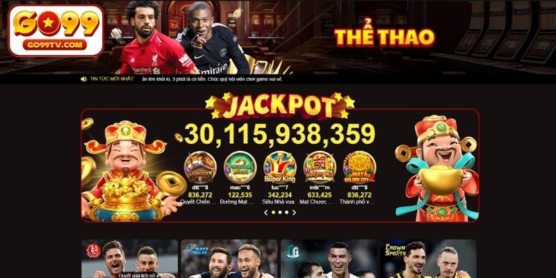 Giới thiệu thể thao GO99